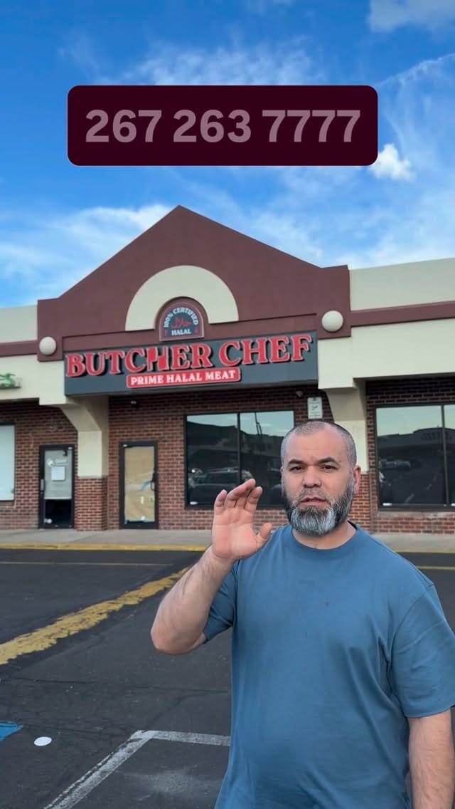 The Butcher Chef market storefront on Red Lion Road.